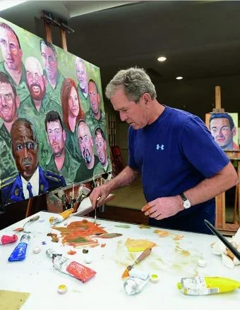 A Disney Resort Will Show George W. Bush’s Portraits of Veterans