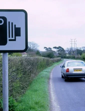 Art Bites: Just What Is the U.K. Speed Camera Illustration Supposed to Be?