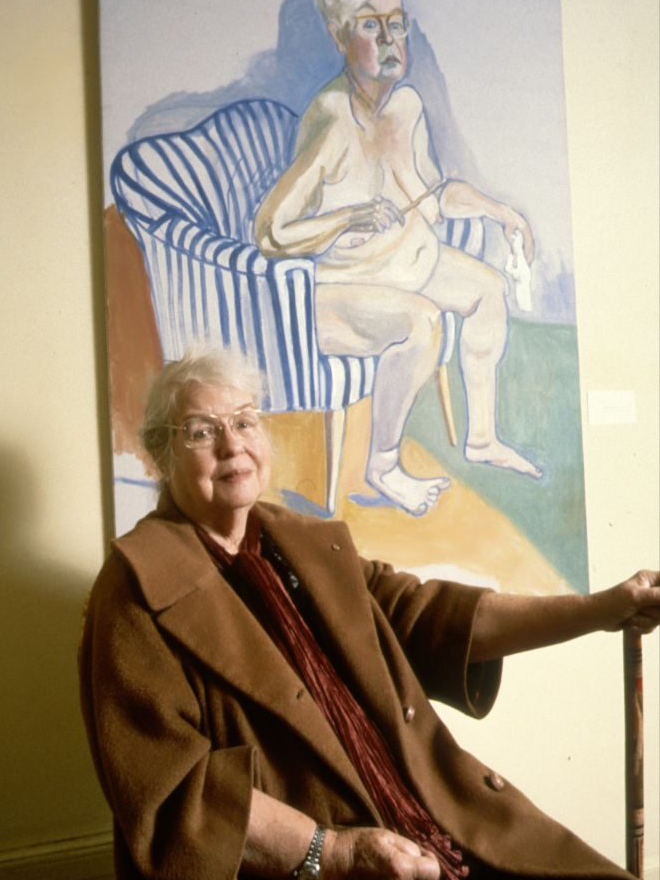 Art Bites: Alice Neel Painted Her First Self-Portrait at 80