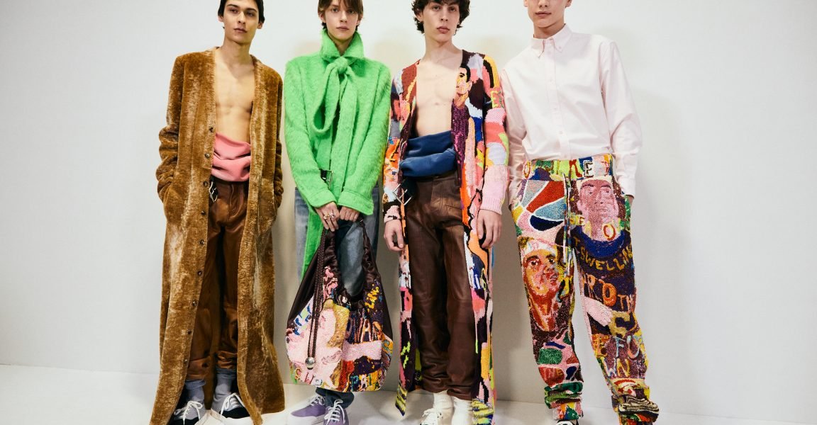 Jonathan Anderson Teamed Up with Painter Richard Hawkins for Loewe’s Newest Menswear Collection\xa0