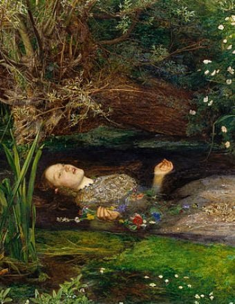 Art Bites: Millais’s Muse Fell Ill After Posing for ‘Ophelia’