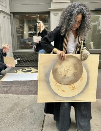 Art and Ephemera Once Owned by Pioneering Artist Mary Beth Edelson Discarded on the Street in SoHo