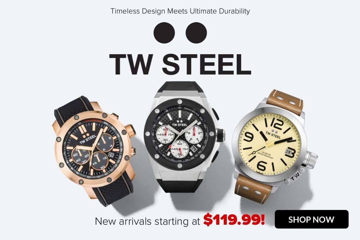 SHOP TW STEEL DEALS