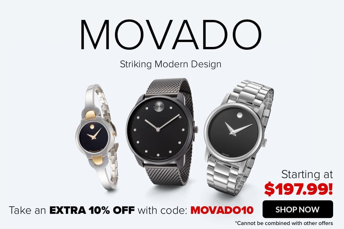 SHOP MOVADO DEALS