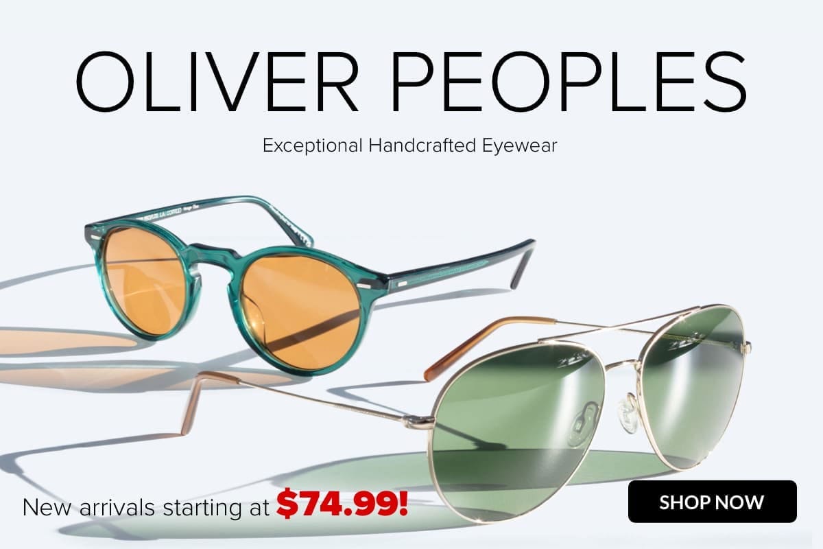 SHOP OLIVER PEOPLES DEALS