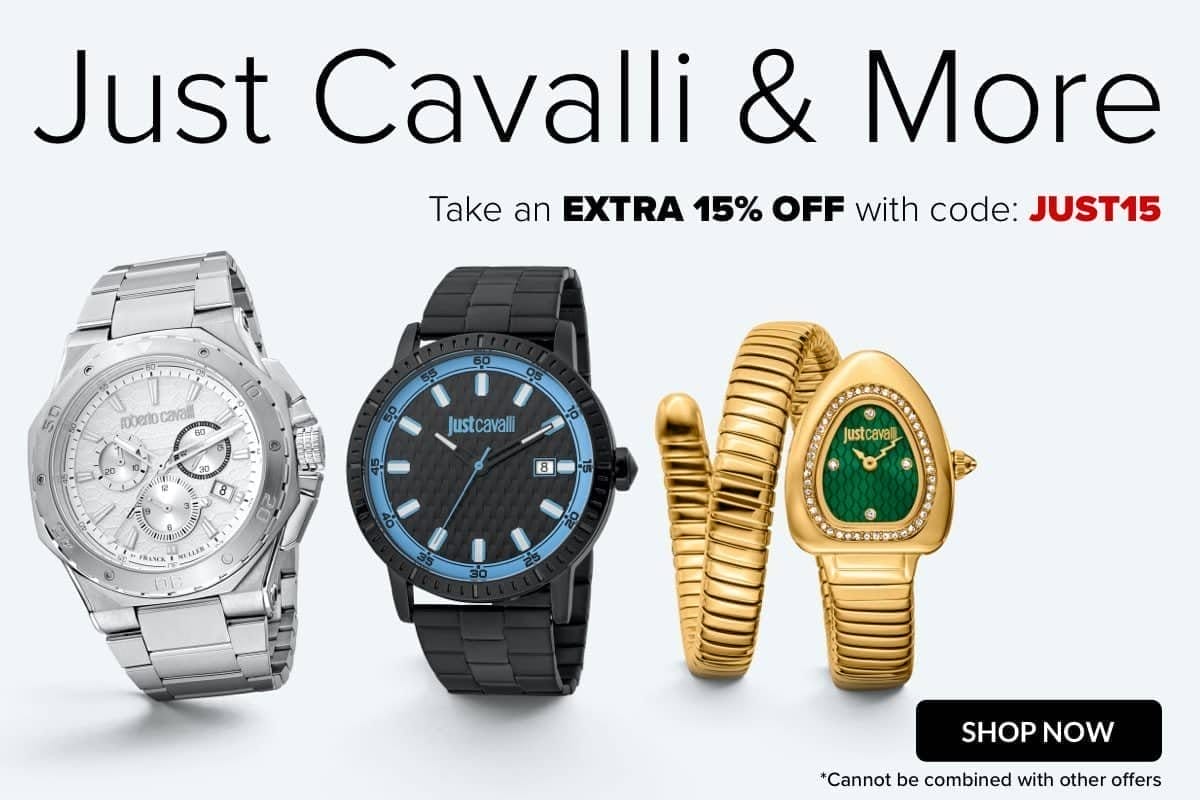 SHOP JUST CAVALLI & MORE DEALS