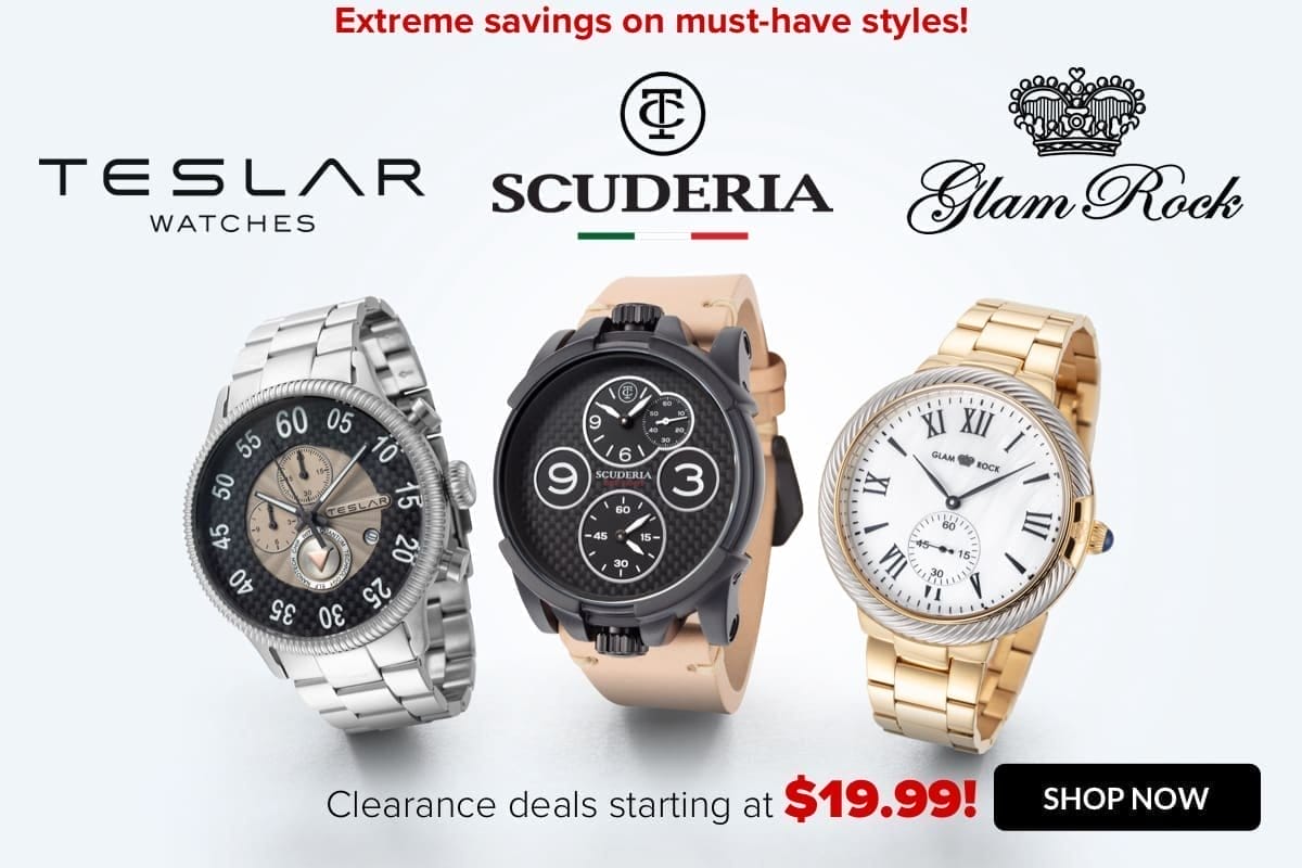 SHOP CT SCUDERIA, GLAM ROCK & TESLAR DEALS