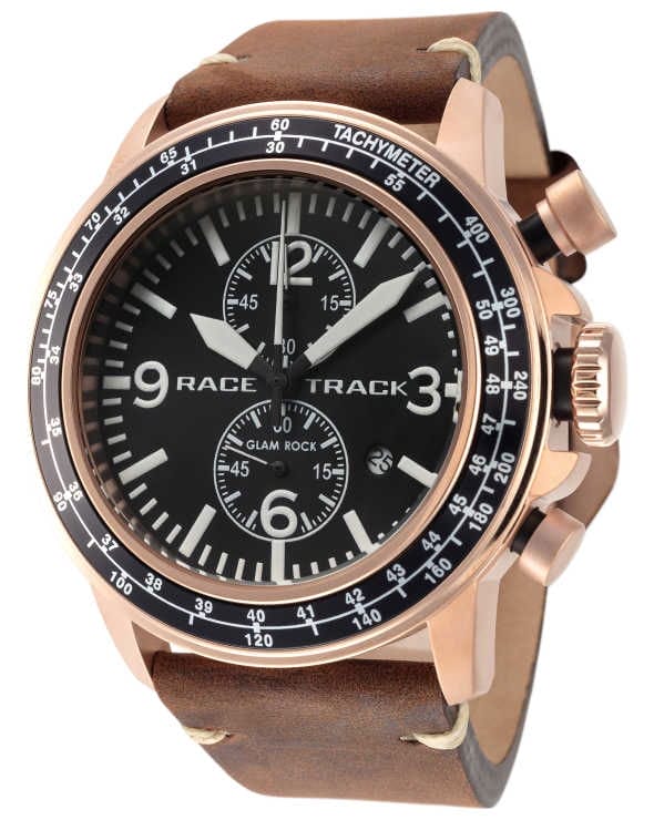 Glam Rock Racetrack Action Tachymeter Men's Watch GR-107-22