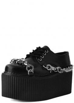 StratoCreeper Chained Up Black Faux Leather