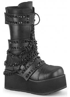 Trashville 138 Studded Strap Boot