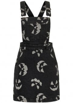 Jack-O-Lantern Pinafore Dress