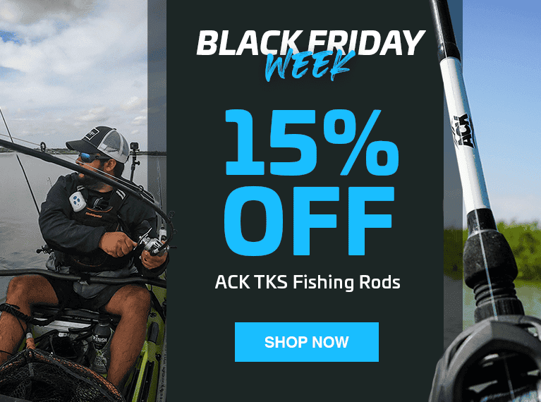 15% OFF ACK TKS FISHING RODS - SHOP NOW