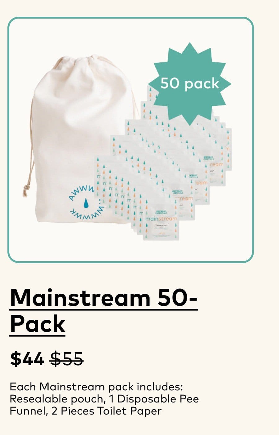 Mainstream 50-Pack