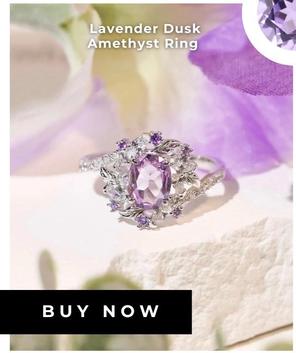 Lavender Dusk Amethyst Ring