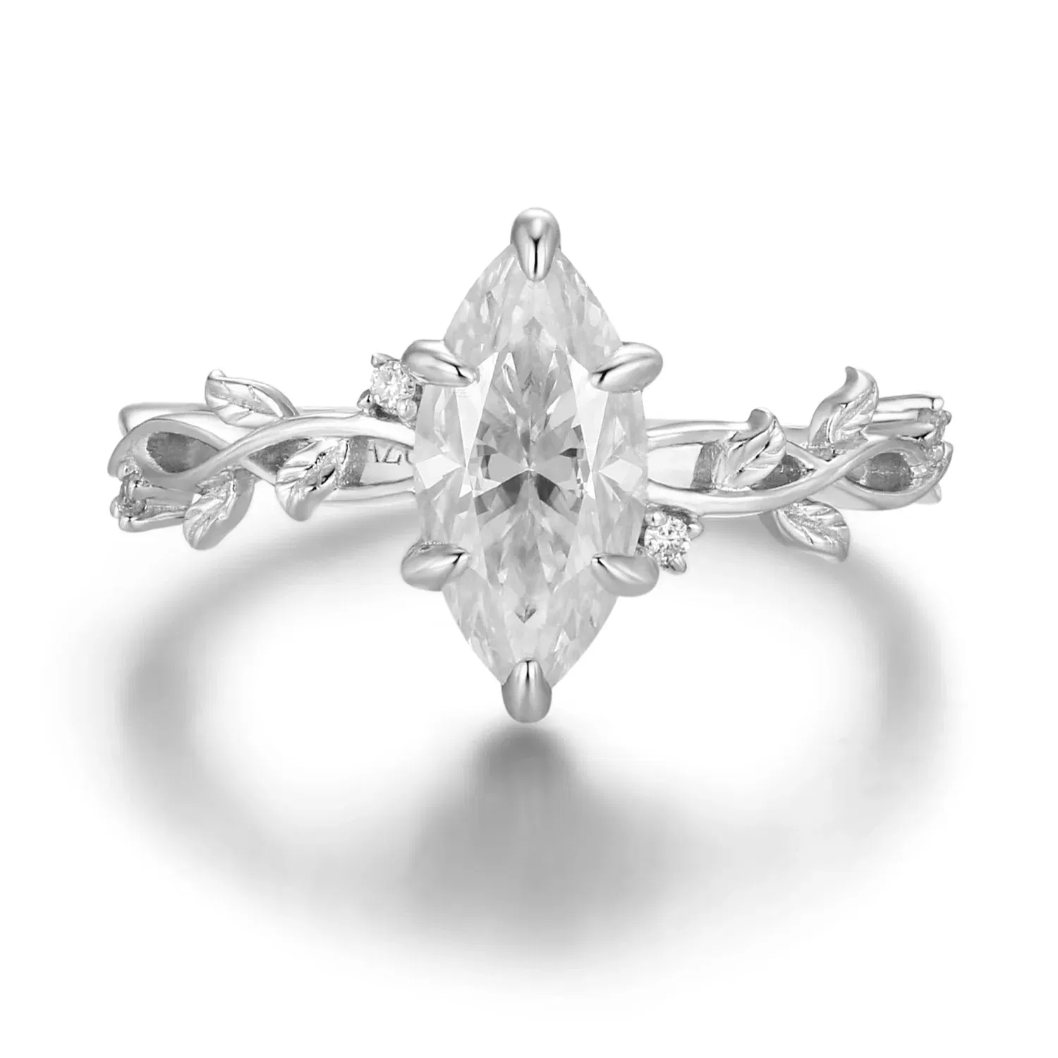 Image of Everlasting Marquise Moissanite Ring©