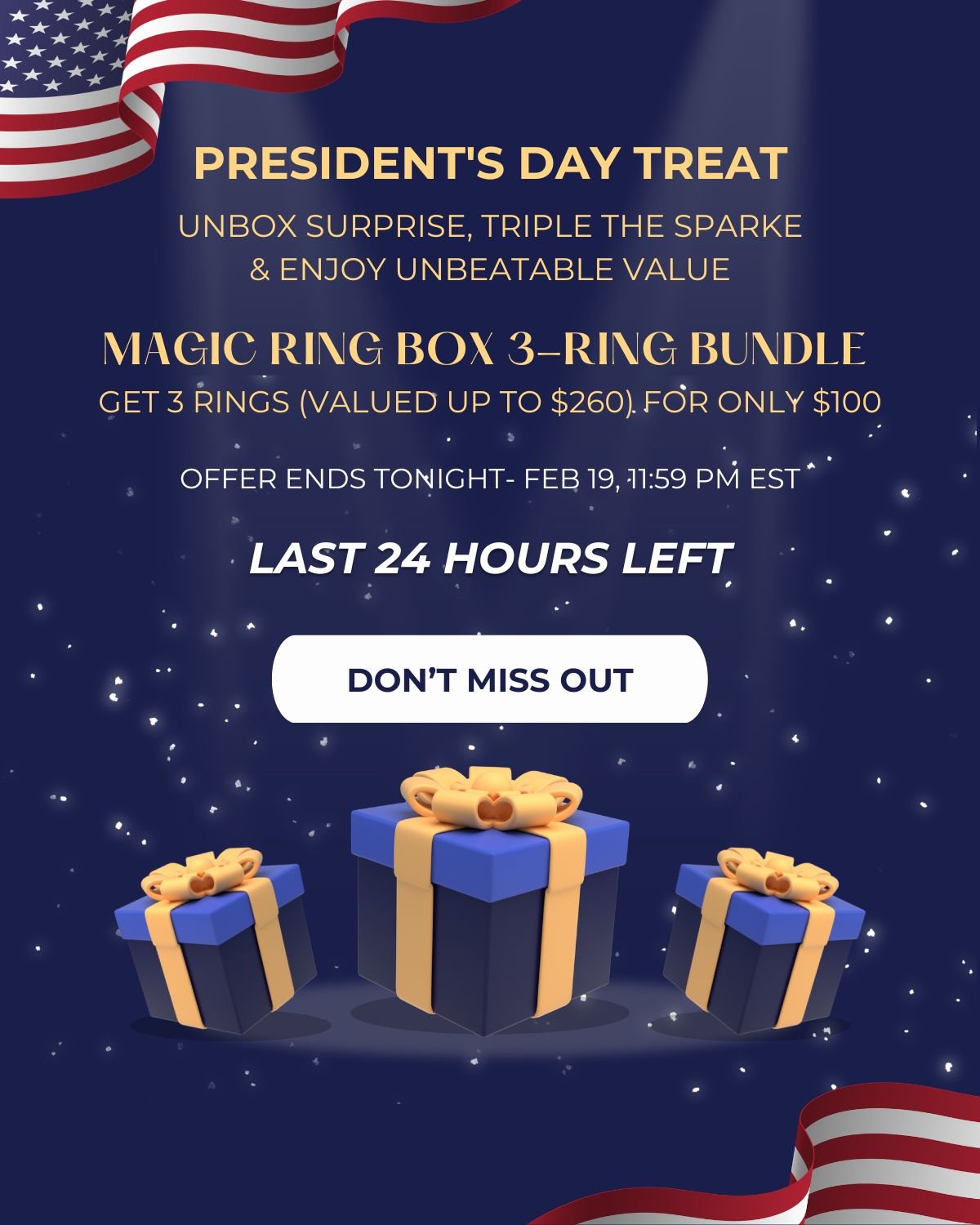 SHOP MAGIC RING BOX