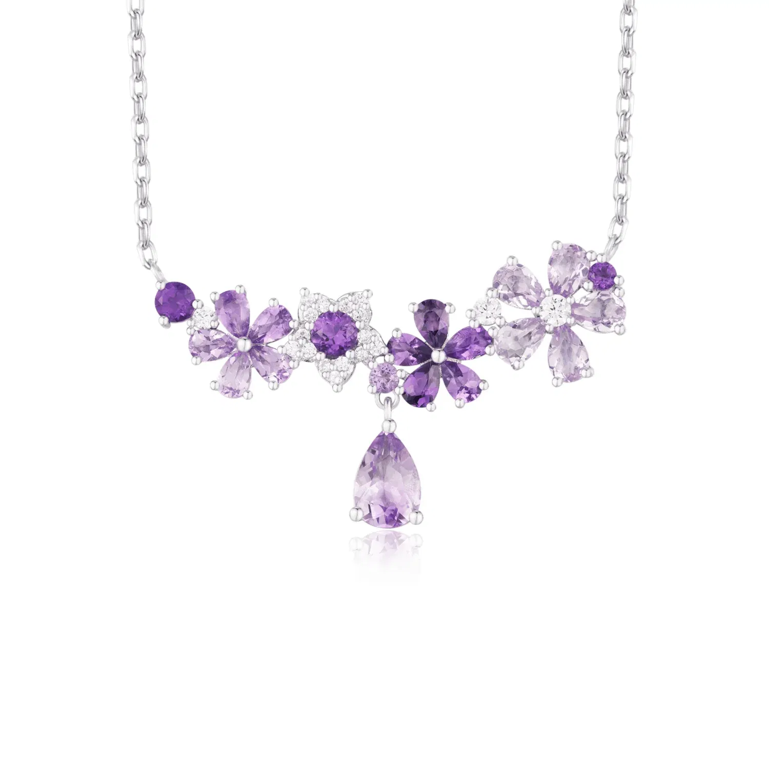 Image of Lilac Blossom Necklace