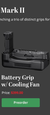 Battery Grip w/ Cooling Fan