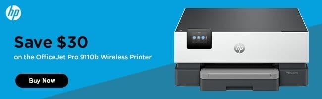 HP printer banner 3-12