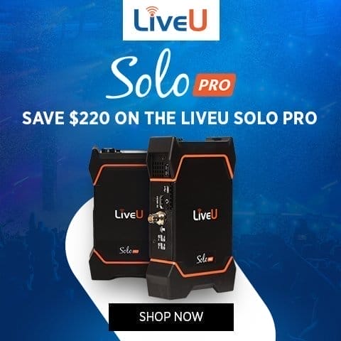 LiveU banner