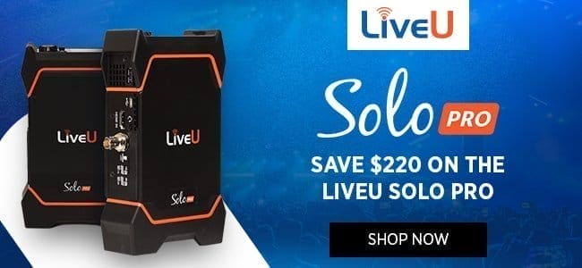 LiveU banner