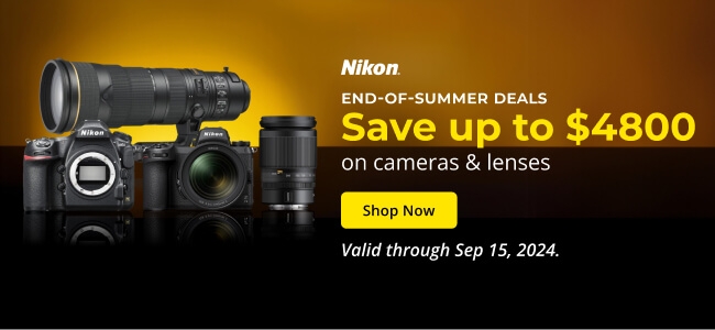 Nikon Rebate Banner 9-3