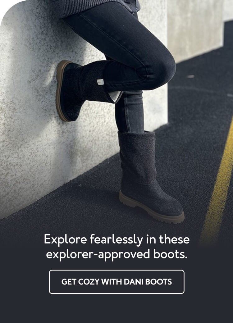 Explore fearlessly in these explorer-approved boots.