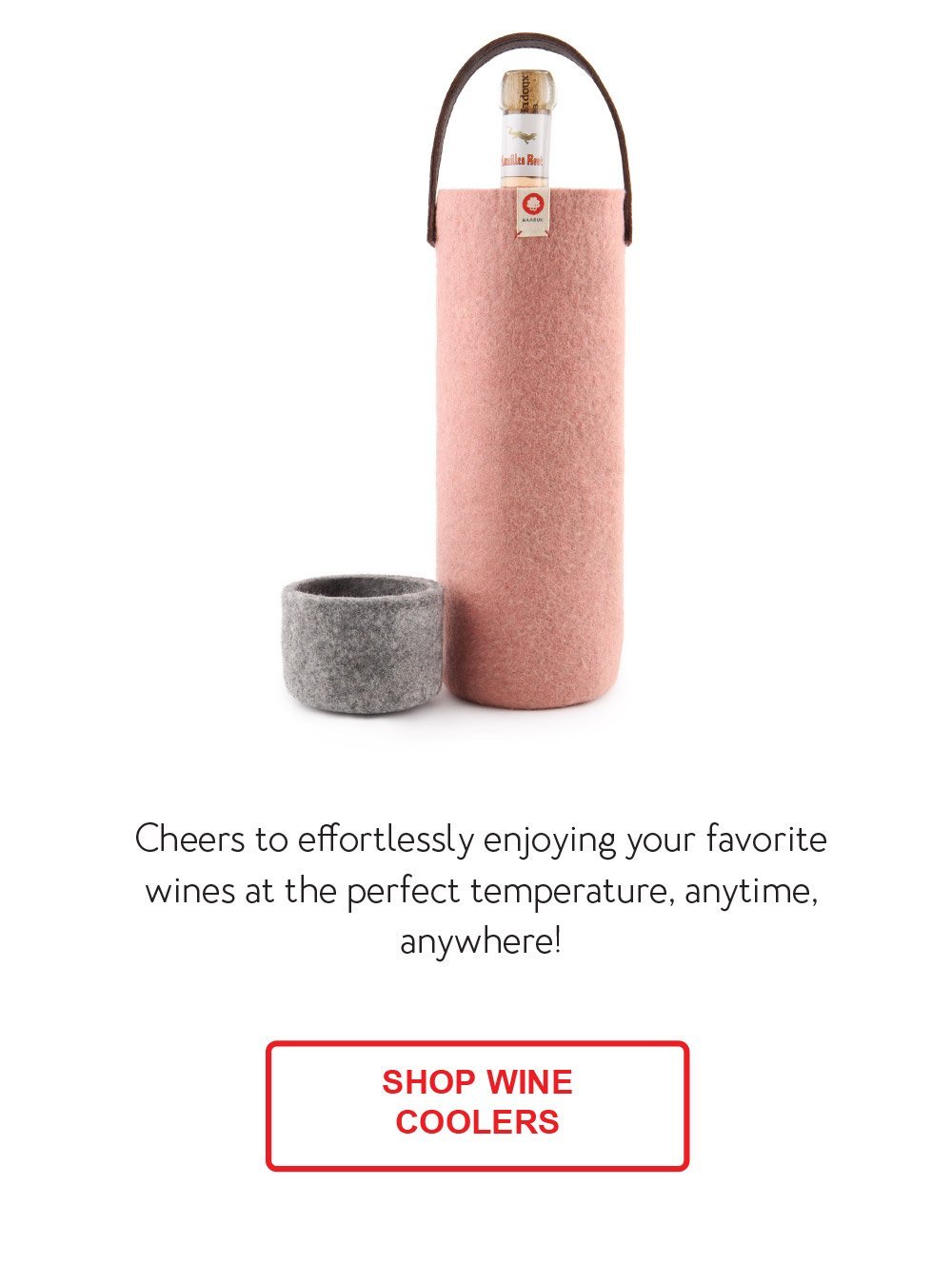 Cheers to effortlessly enjoying your favorite wines at the perfect temperature, anytime, anywhere! 🥂 CTA - SHOP WINE COOLERS