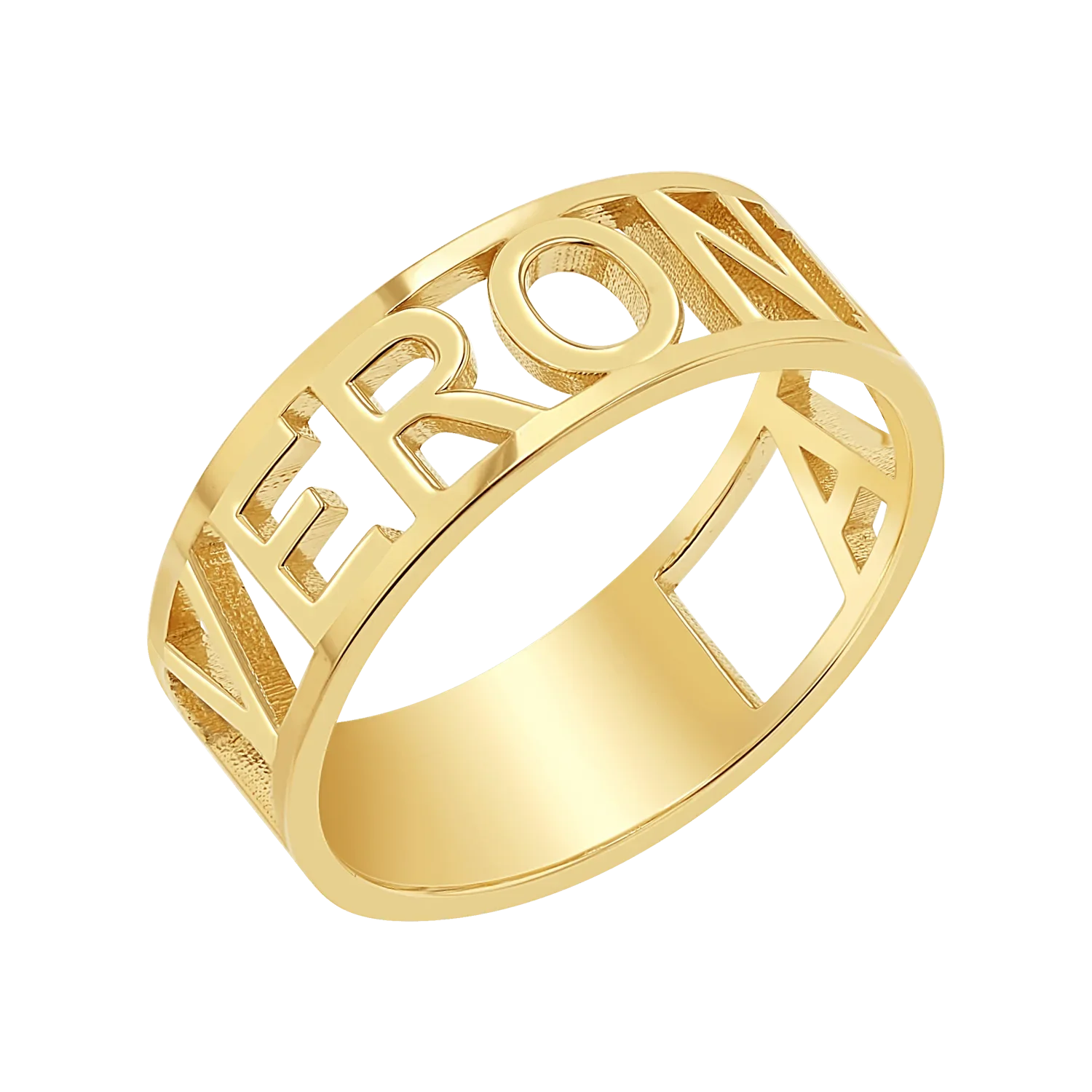 Image of Custom Name Band Ring