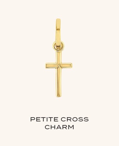 Petite Cross Charm