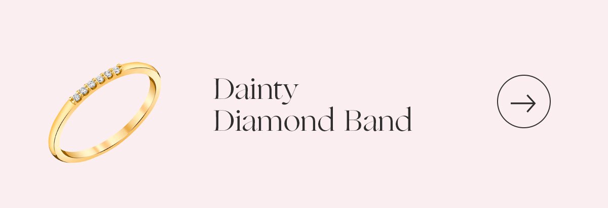 Dainty Diamond Band