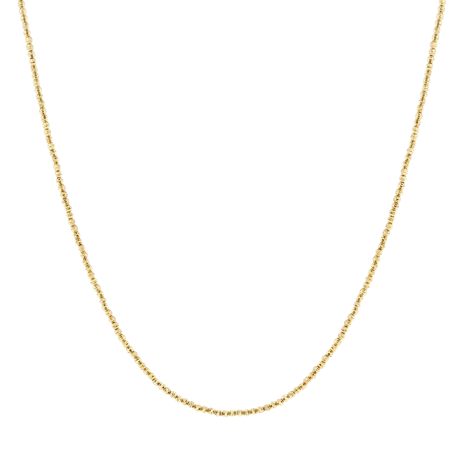 Image of 14K Mooncut Necklace