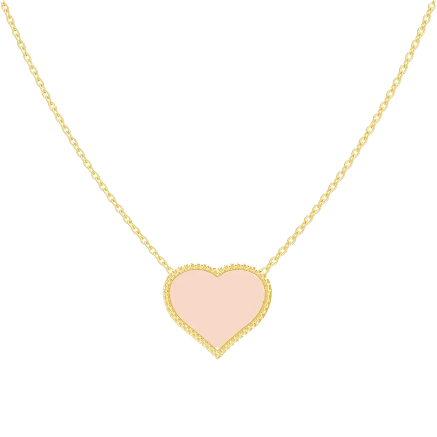 Image of Enamel Heart Necklace