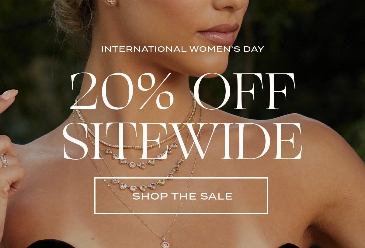 Shop 20% off sitewide!