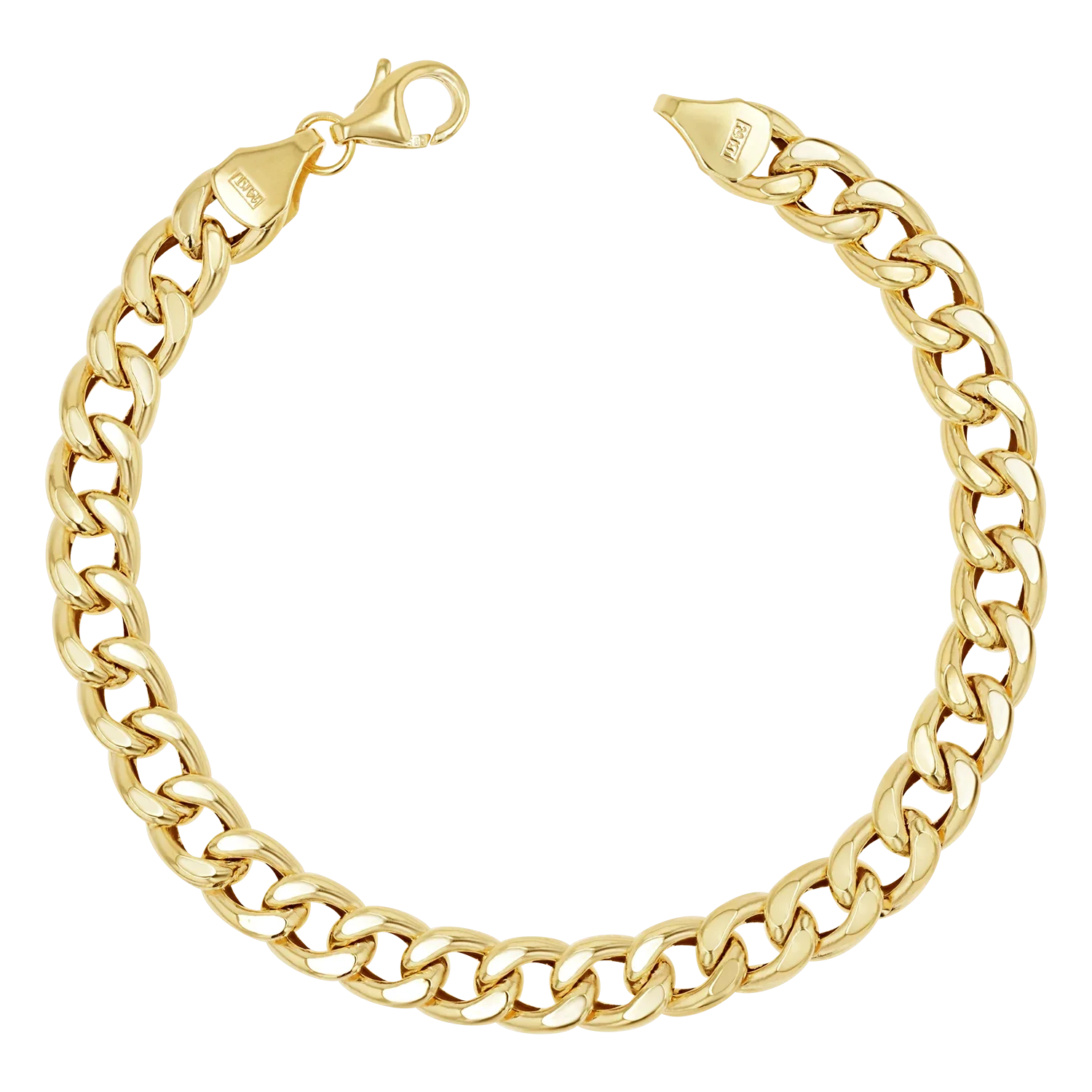 Image of 5.5mm Miami Cuban Link Chain Bracelet