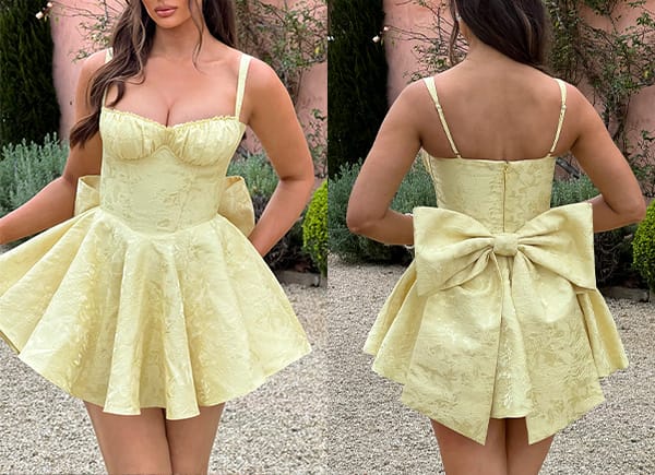 Emelie Playsuit Lemon