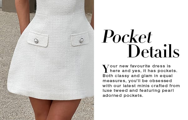 Pocket Details - Lottie Mini Dress