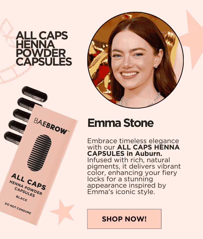 ALL CAPS STARTER KIT - POWDER HENNA CAPSULES