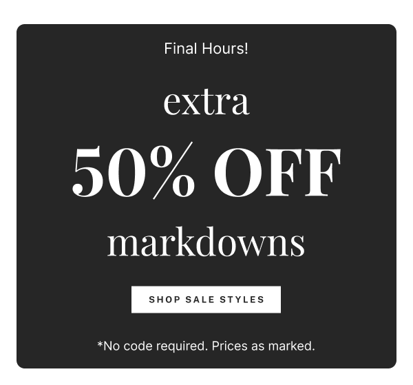 Markdowns