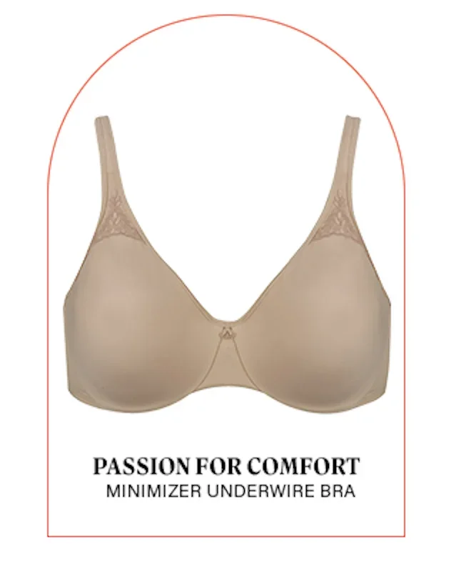 Passion For Comfort Minimizer Underwire Bra