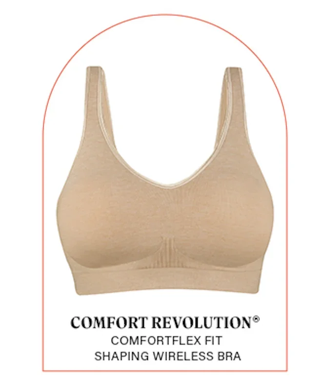 Comfort Revolution ComfortFlex Fit Shaping Wireless Bra