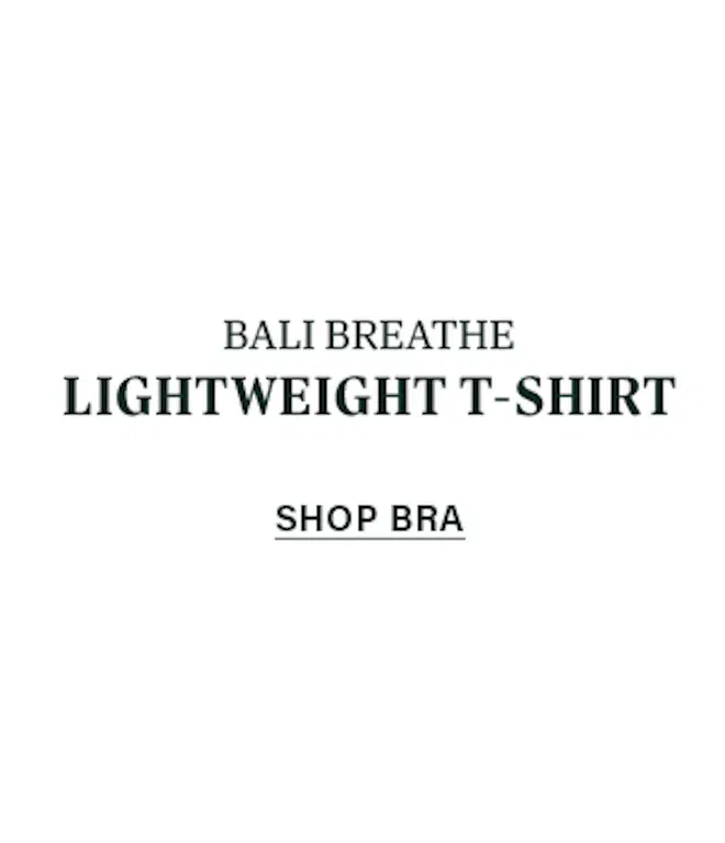 Bali Breathe Lightweight T-Shirt Bra