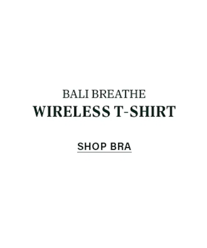 Bali Breathe Wireless T-Shirt Bra