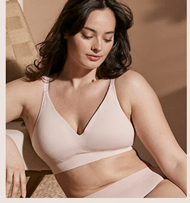 Comfort Revolution Modern Seamless Wirefree Bra