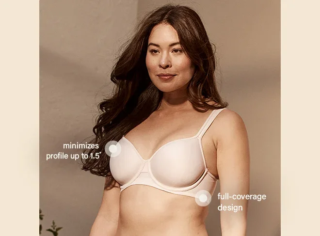 One Smooth U Ultra Light Minimizer Underwire Bra