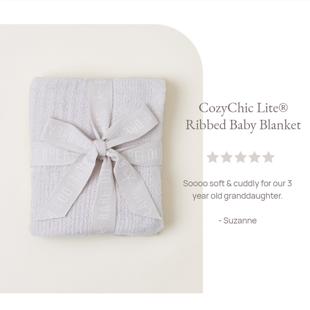 cozy chic lite ribbed baby blanket