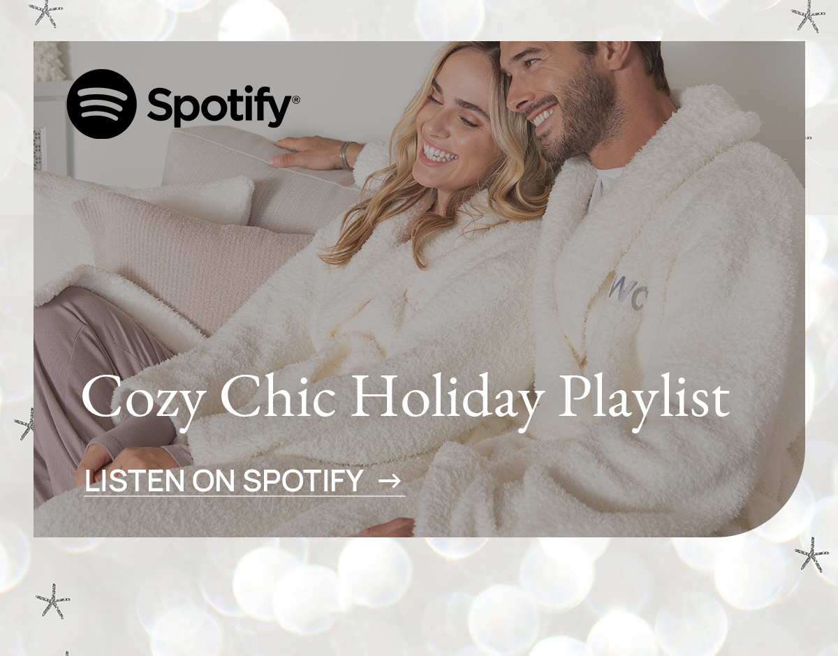 cozy chic holiday playlist