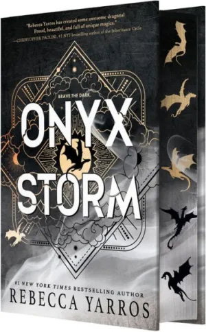 Book | Onyx Storm (Deluxe Limited Edition) By Rebecca Yarros.