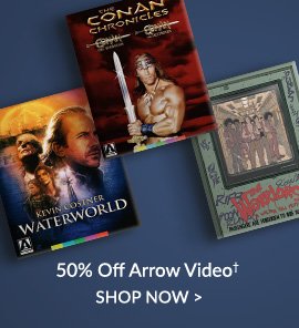 50% Off Arrow Video† - SHOP NOW