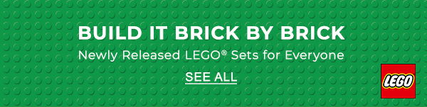 BUILD IT BRICK BY BRICK Newly Released LEGO® Sets for Everyone | SEE ALL